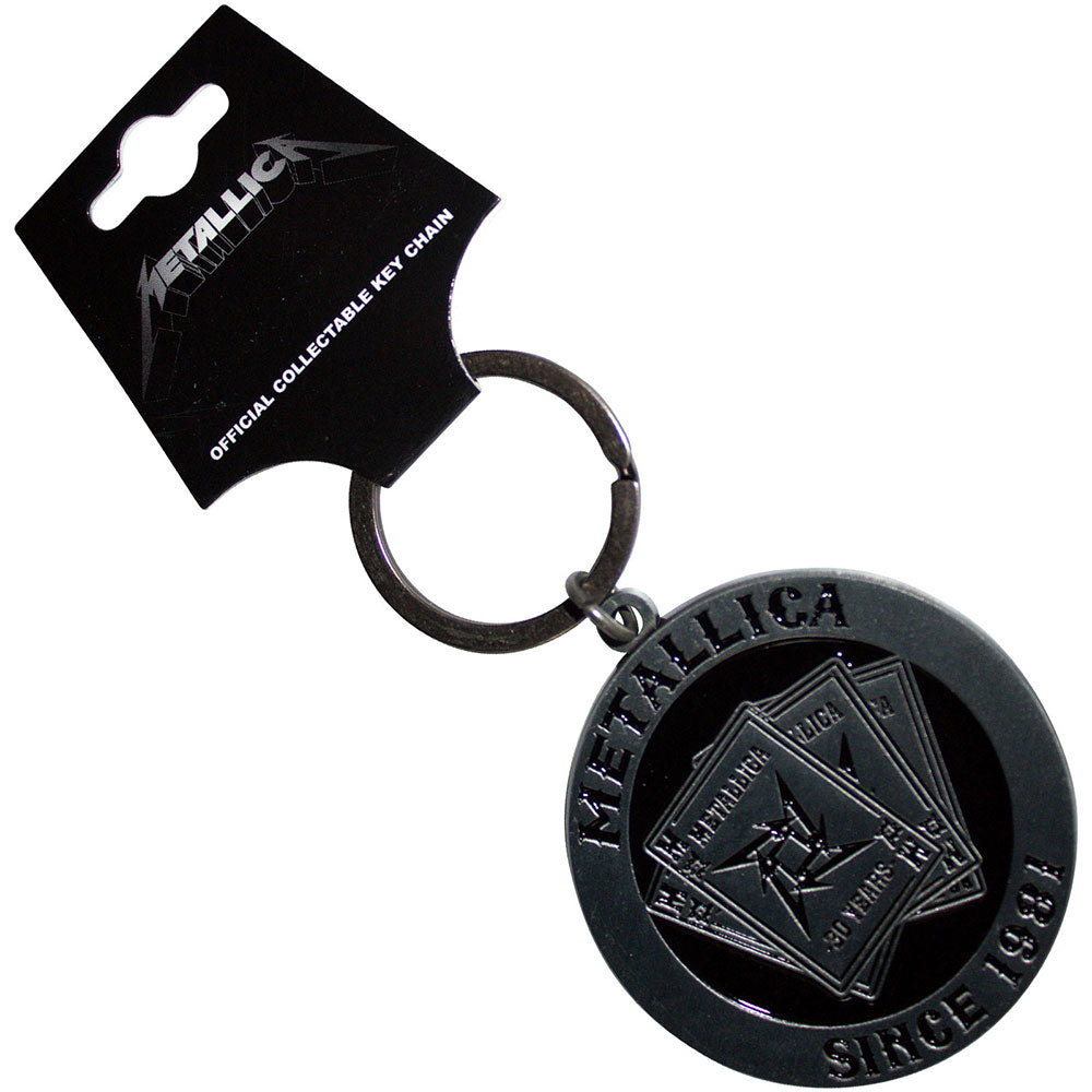 Keychain - Metallica - 30 Years Cards