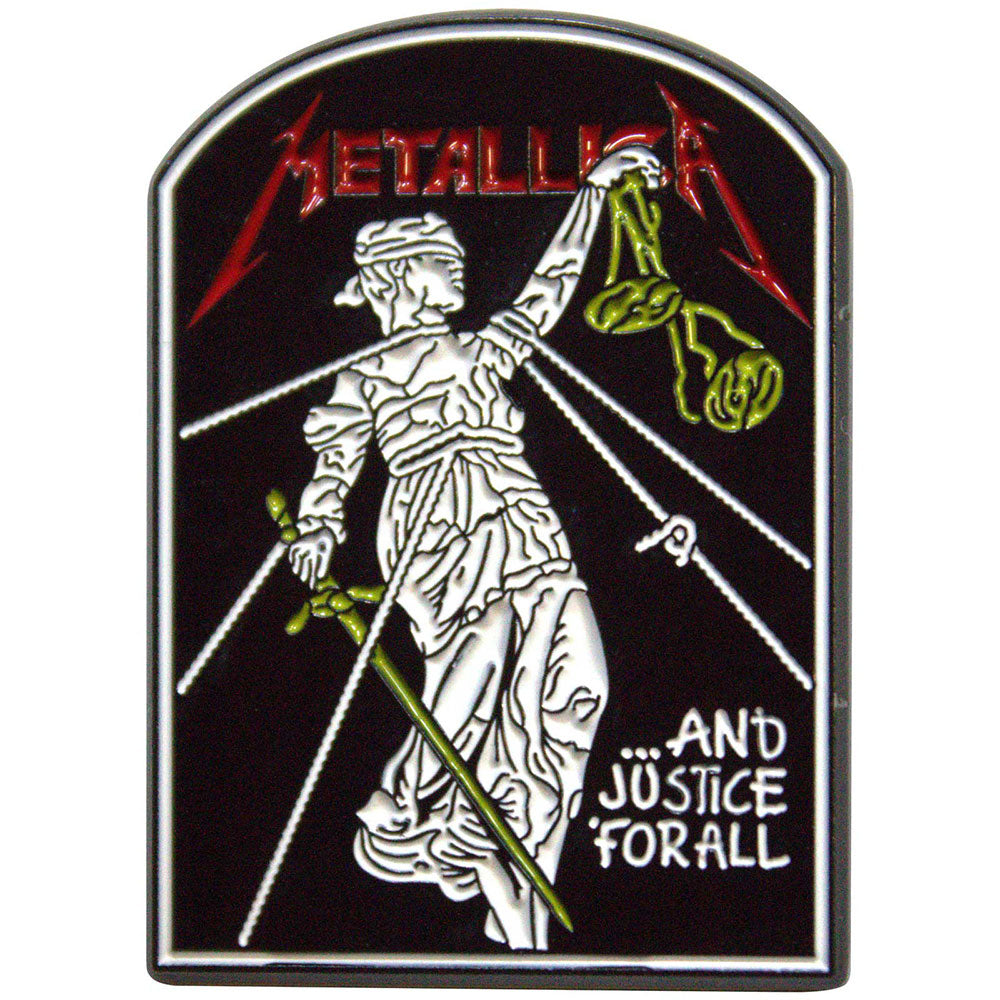 Button - Metallica - And Justice For All Tombstone