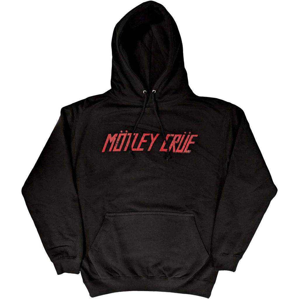 Motley Crue - Distressed Logo Hoodie