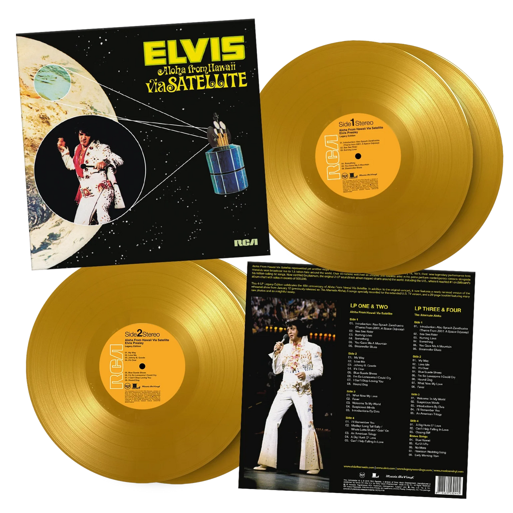 Elvis Presley - Aloha From Hawaii (4LP)(Yellow)