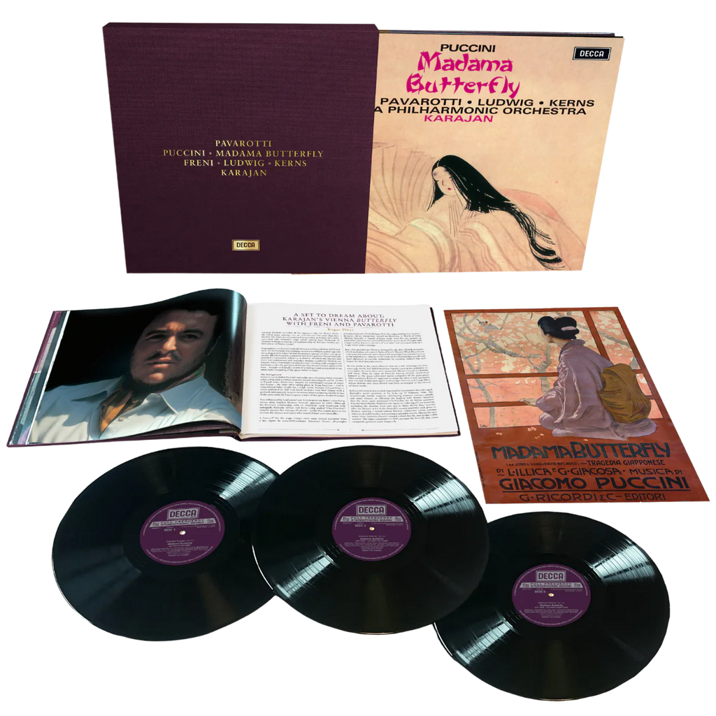 Luciano Pavarotti - Puccini: Madama Butterfly (3LP)
