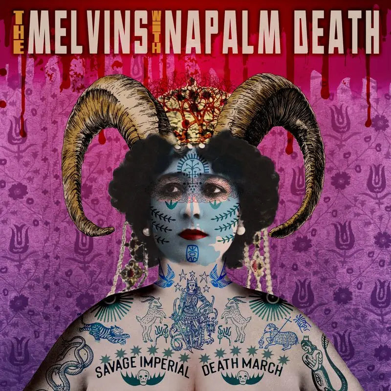 Melvin Rees Death Melvins & Napalm Death - Savage Imperial Death March (Coloured) – Le Noise