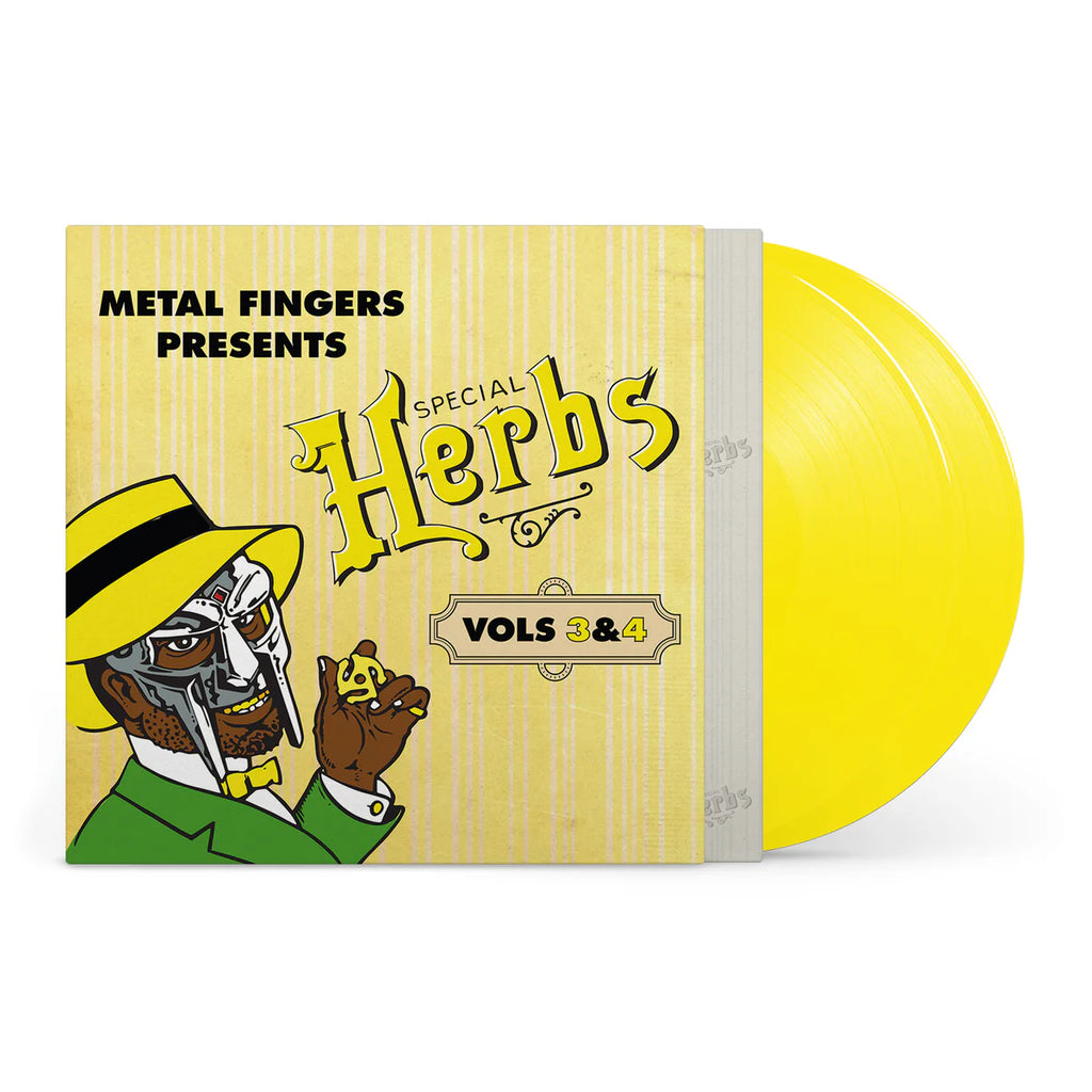 MF Doom - Metal Fingers Presents: Special Herbs Vol. 3 & 4 (2LP)(Yellow)