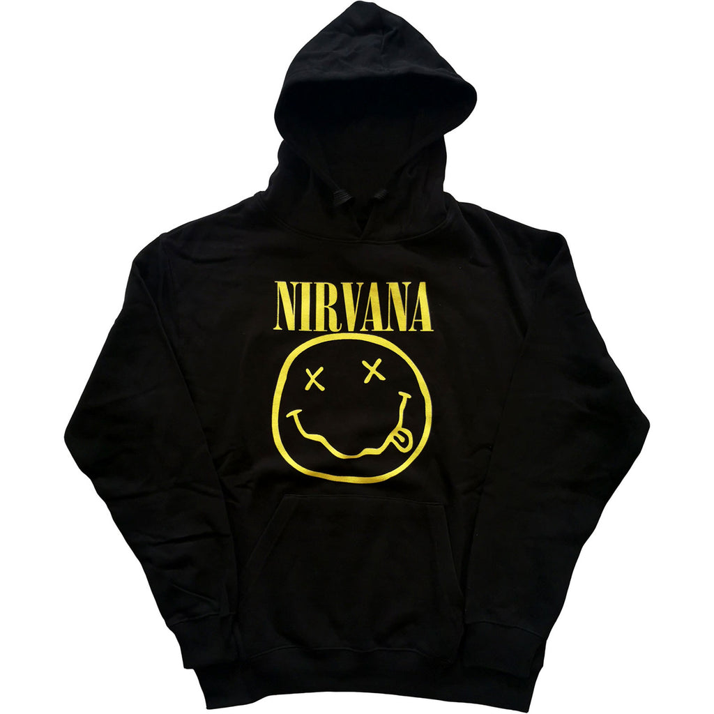 Nirvana - Happy Face Hoodie