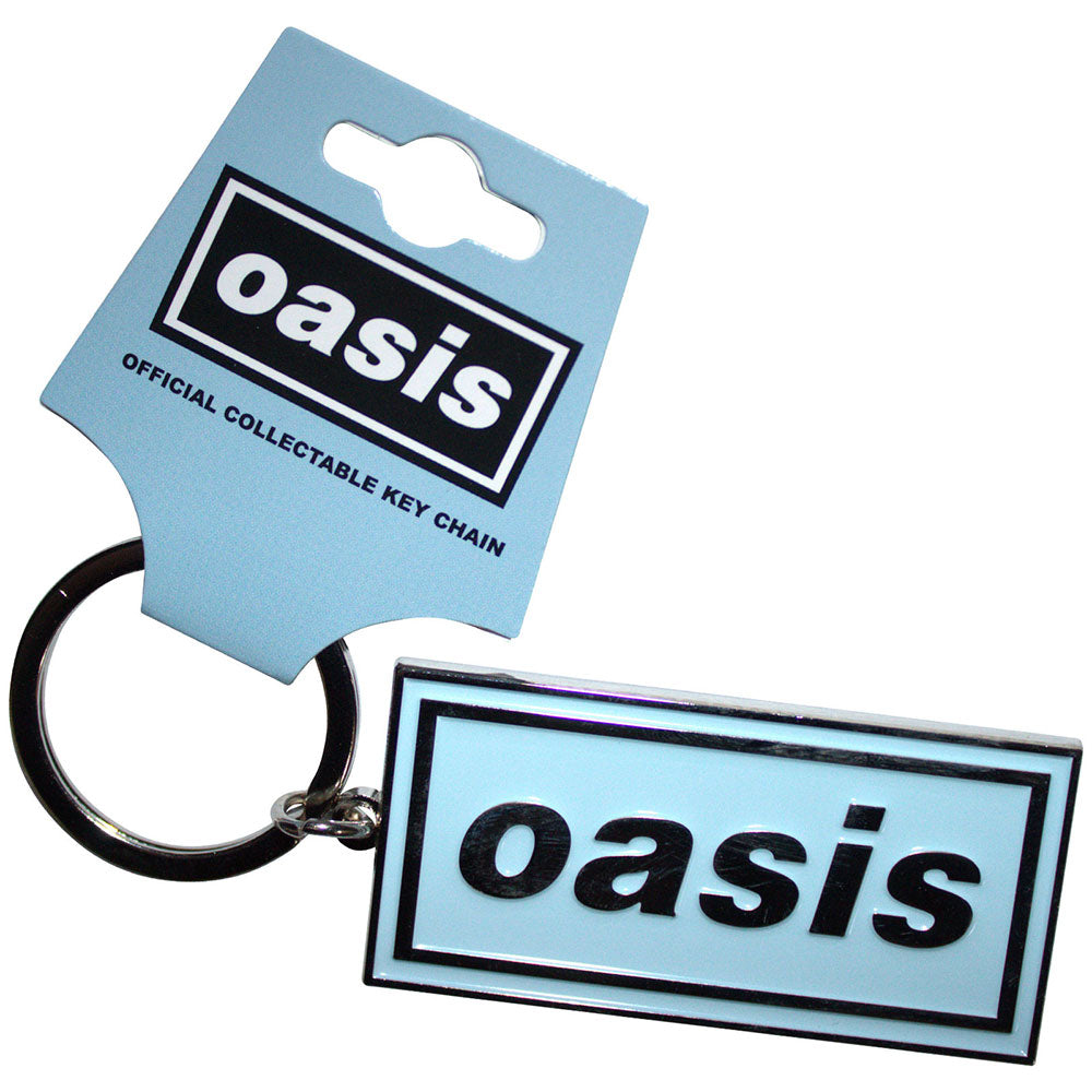 Keychain - Oasis - Sky Blue Logo