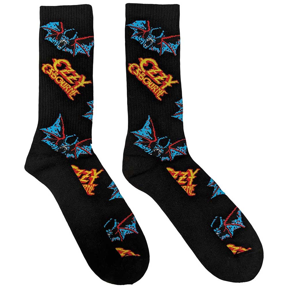 Socks - Ozzy Osbourne - Logos & Bats