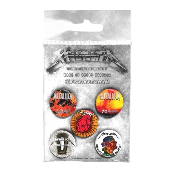 Buttons - Metallica: Ablums 1996-2016