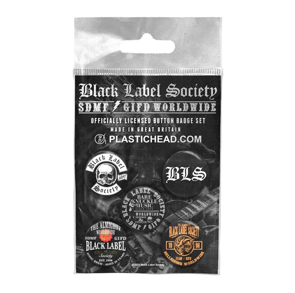 Buttons - Black Label Society