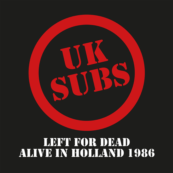 UK Subs - Left For Dead (2LP)(Clear)