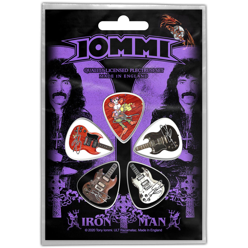 Guitar Picks - Tony Iommi: Guitars