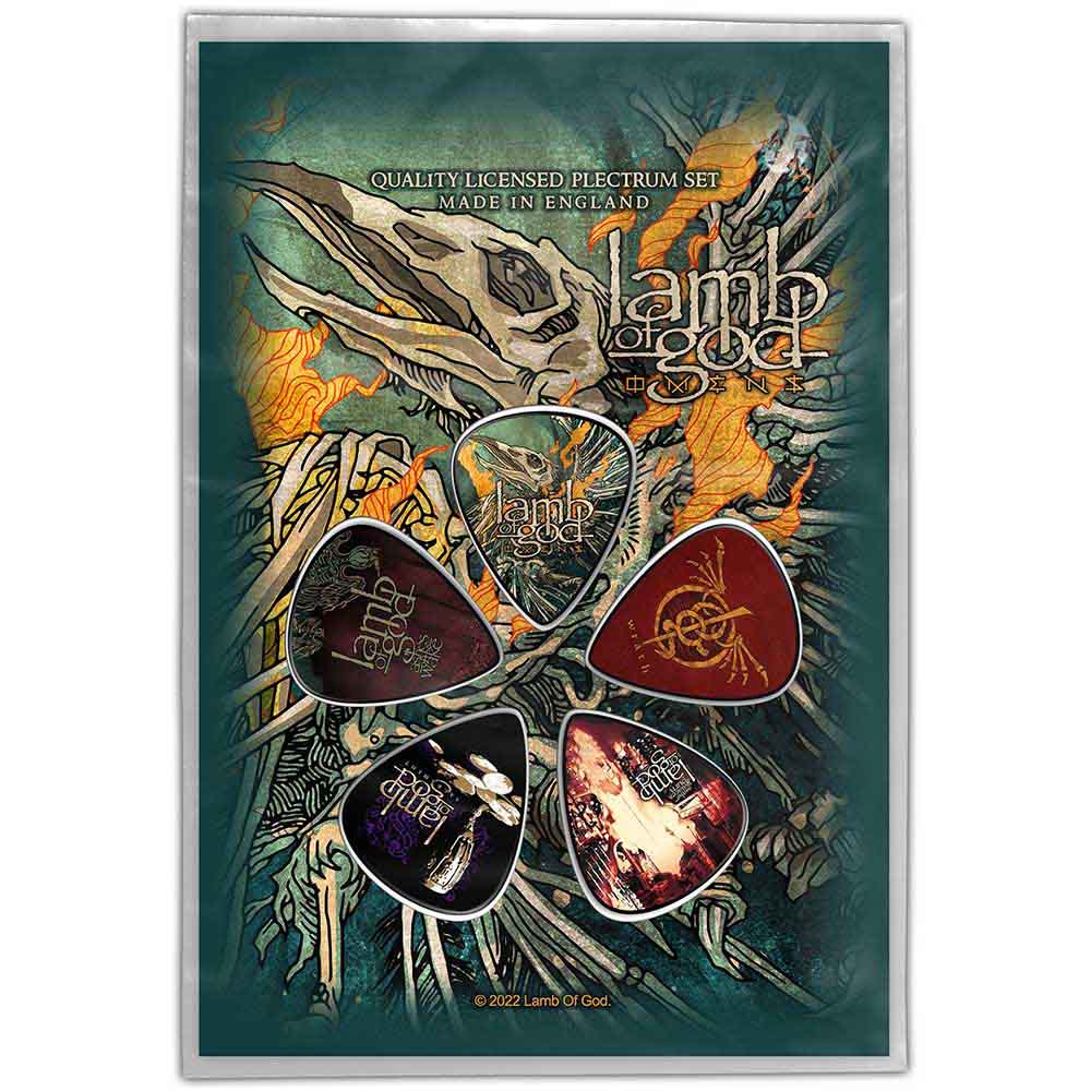 Guitar Picks - Lamb Of God - Omens