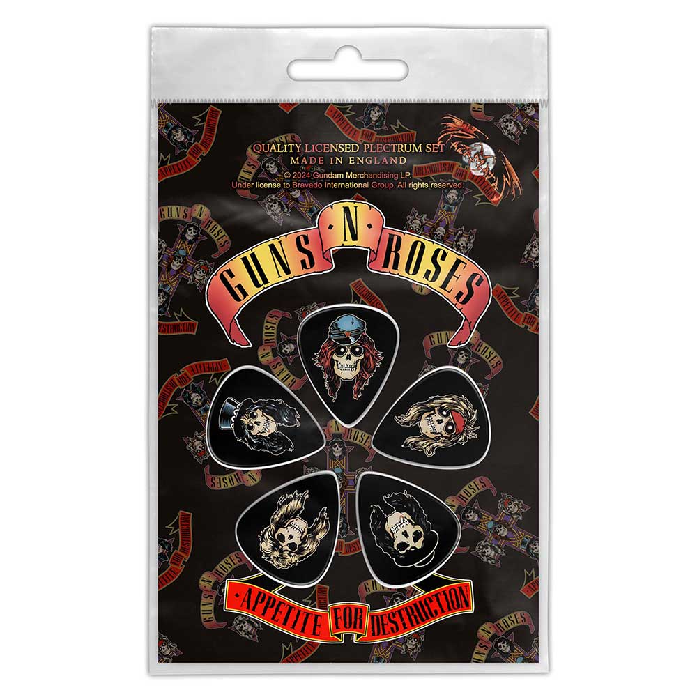 Guitar Picks - Guns N' Roses - Appetite For Destruction