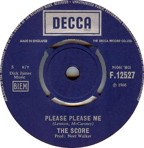 Score - Please Please Me