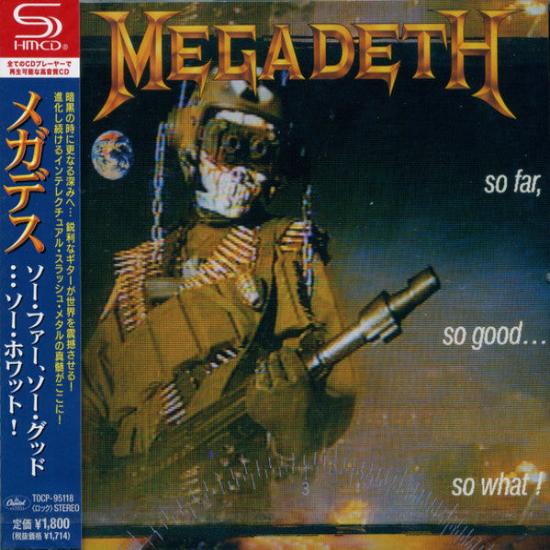 Megadeth - So Far, So Good, So What (CD)(Japan)