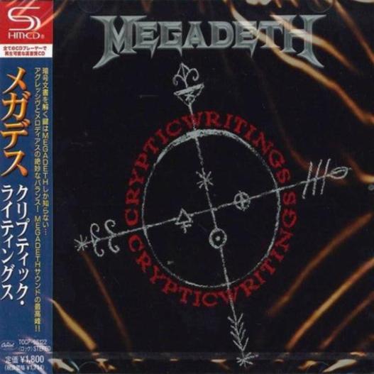 Megadeth - Cryptic Writings (CD)(Japan)