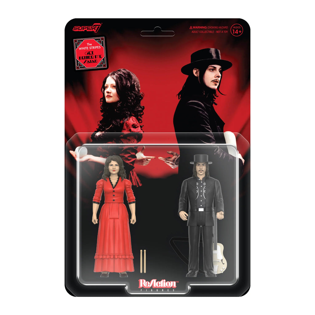 Super7 - White Stripes - Get Behind Me Satan