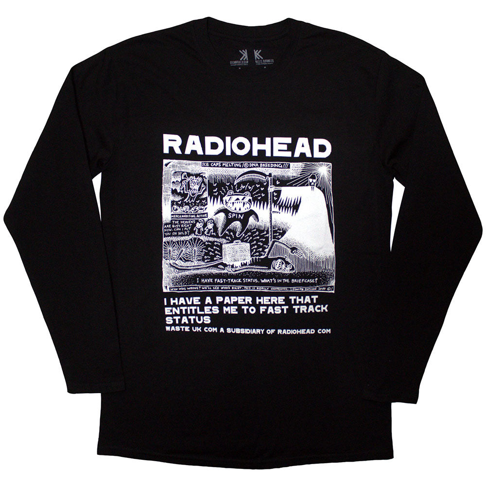 Radiohead - Ice Caps Long Sleeve