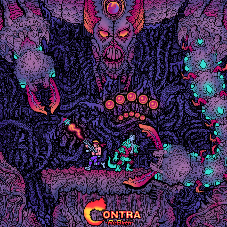 OST - Contra: Rebirth (Coloured)