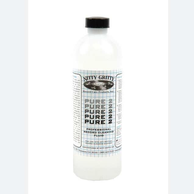 Nitty Gritty Pure 2 Record Cleaning Fluid - 16oz.