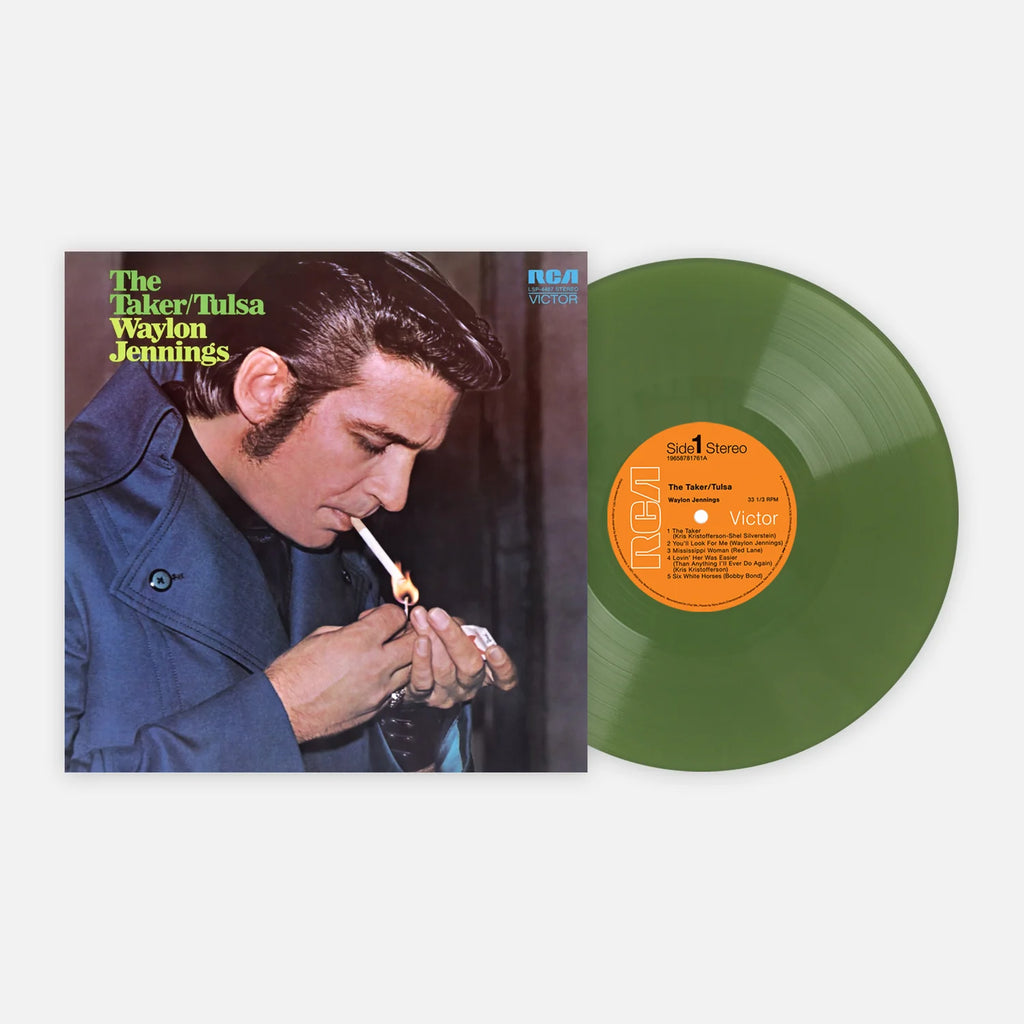 Waylon Jennings - The Taker / Tulsa (Green)