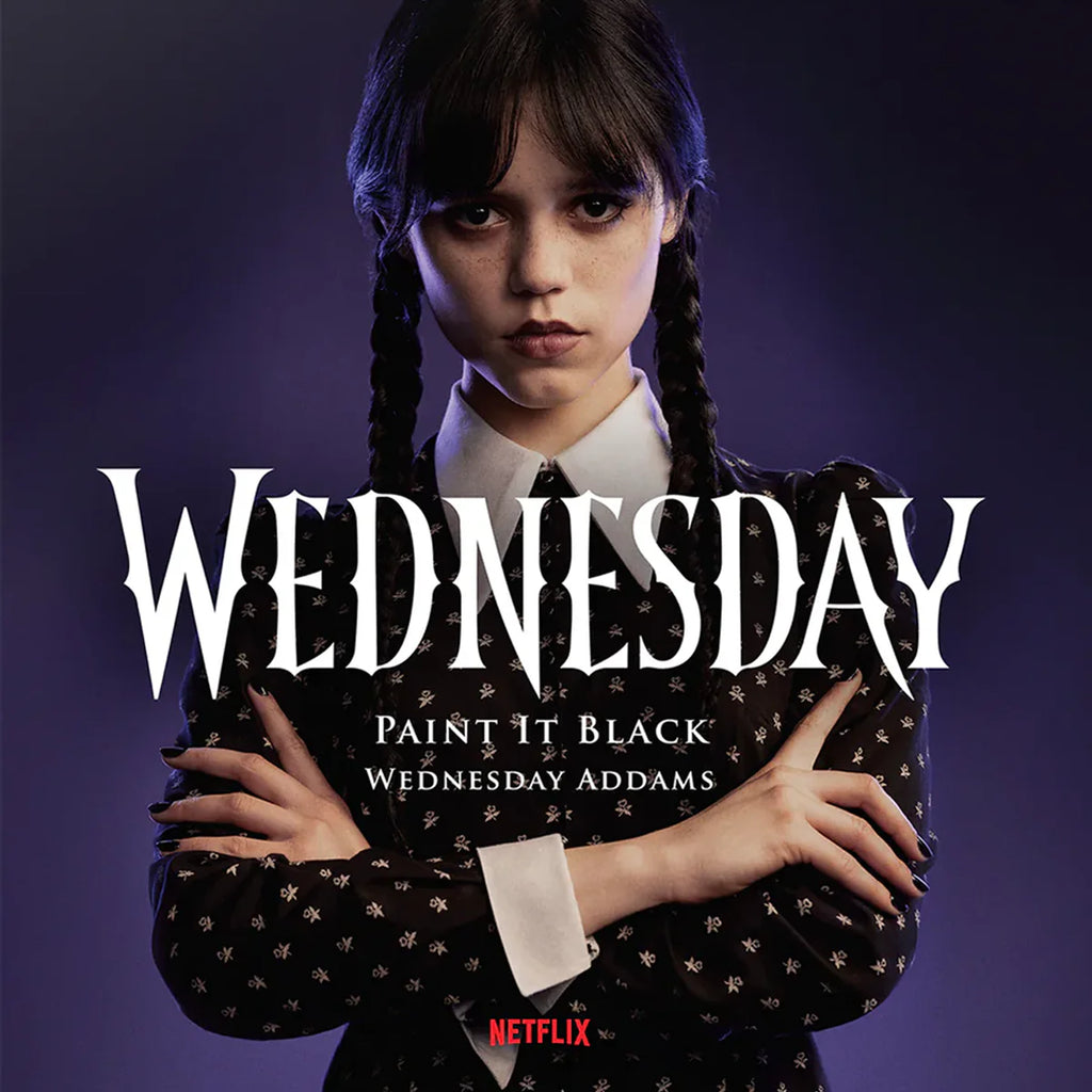 Wednesday Addams - Paint It Black (Coloured)