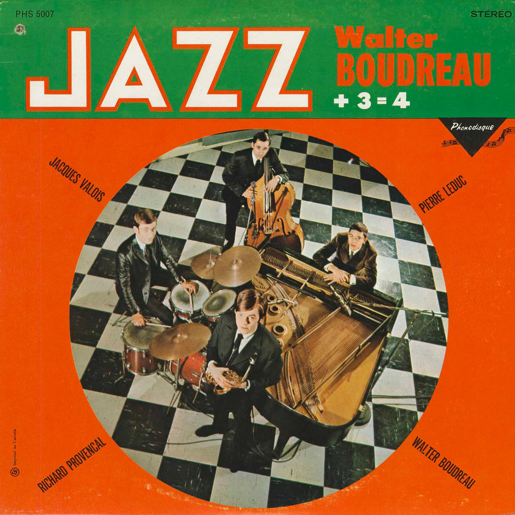 Walter Boudreau - Jazz + 3 = 4