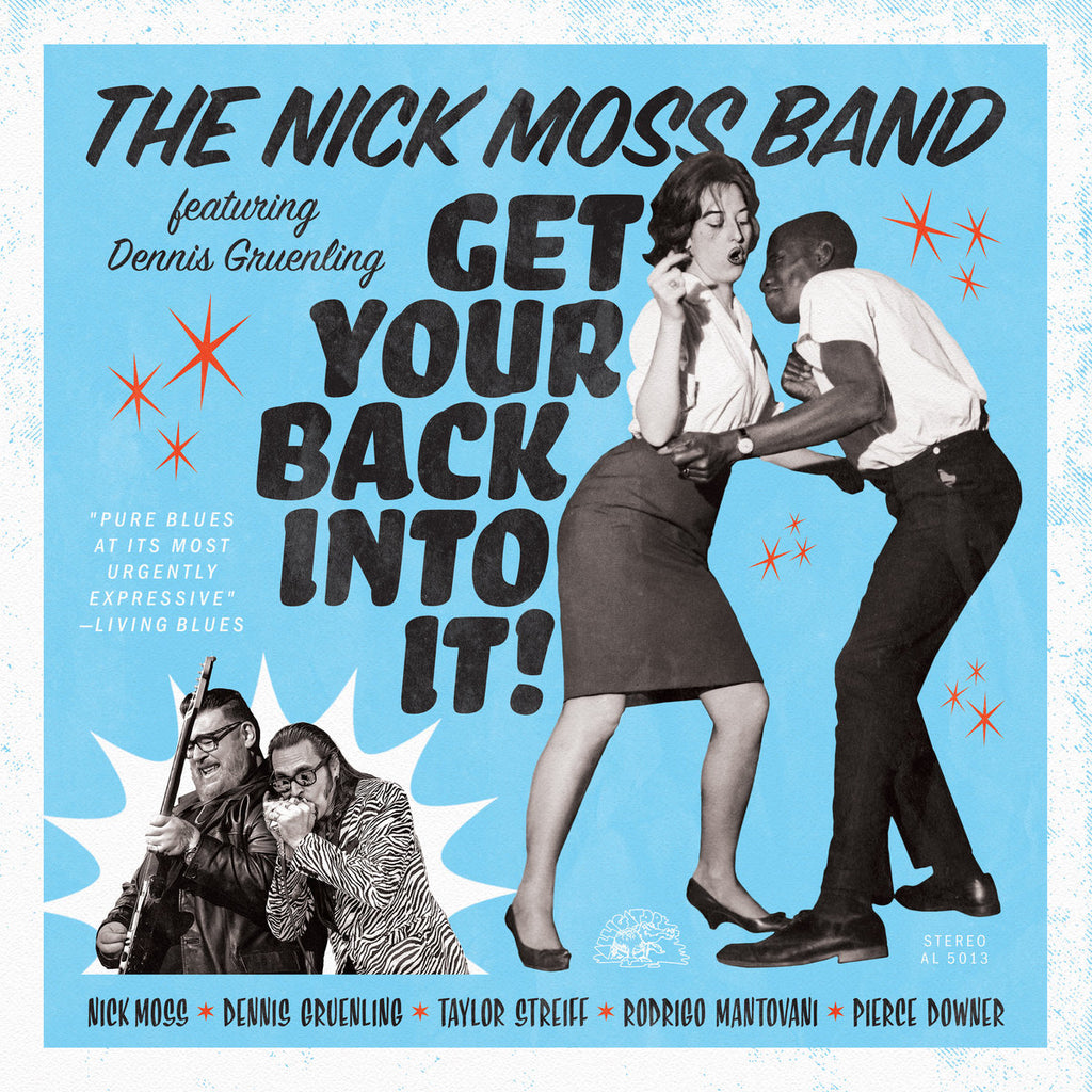 Nick Moss Band - Get Your Back Into It! (Coloured)