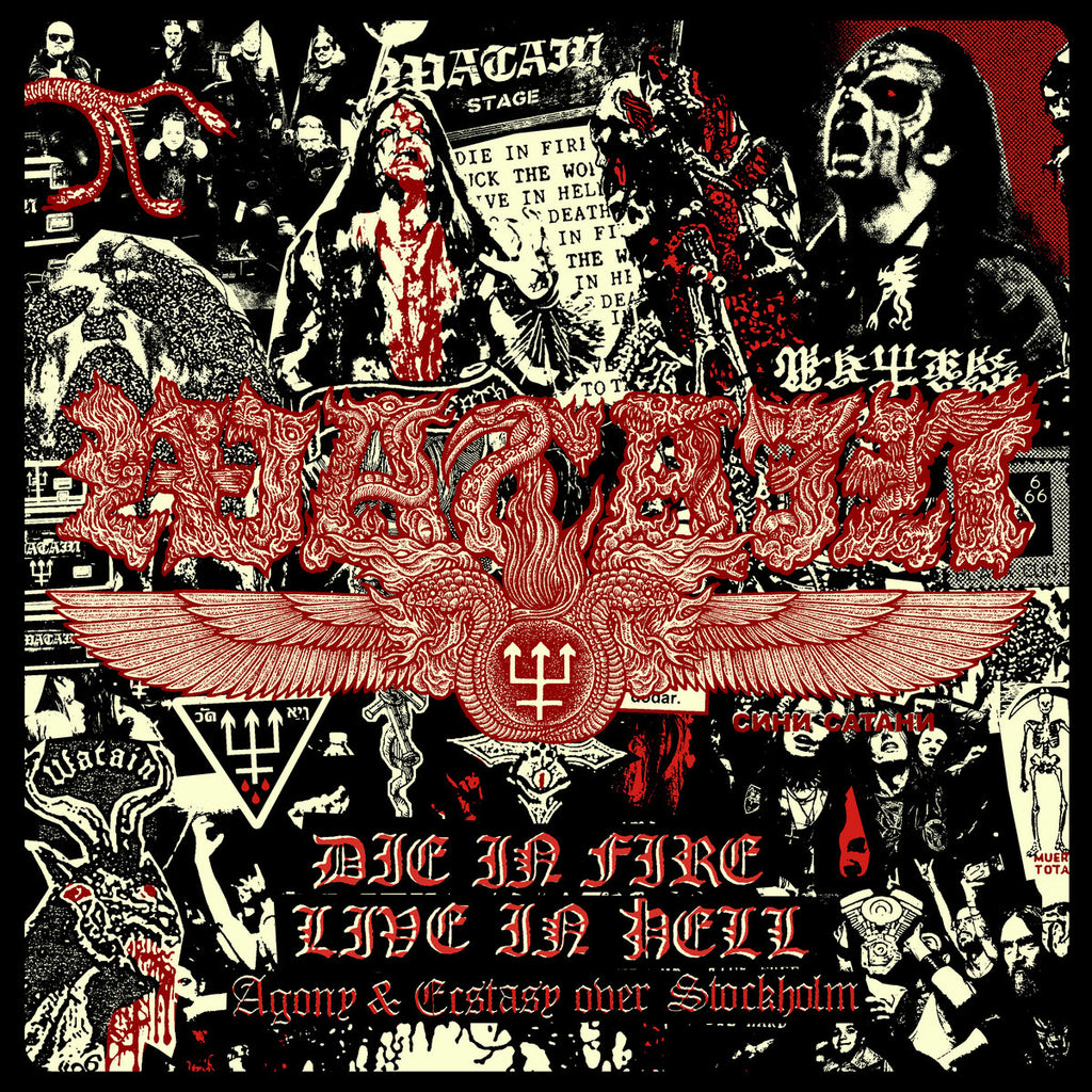 Watain - Die In Fire, Live In Hell (2LP)(Coloured)