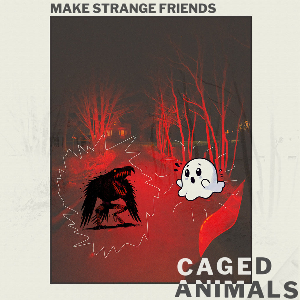 Caged Animals - Make Strange Friends (Red)