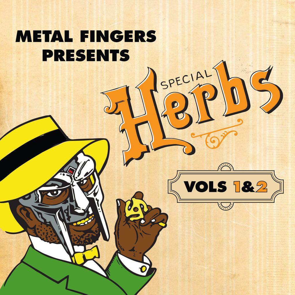 MF Doom - Metal Fingers Presents: Special Herbs Vol. 1 & 2 (2LP)(Coloured)