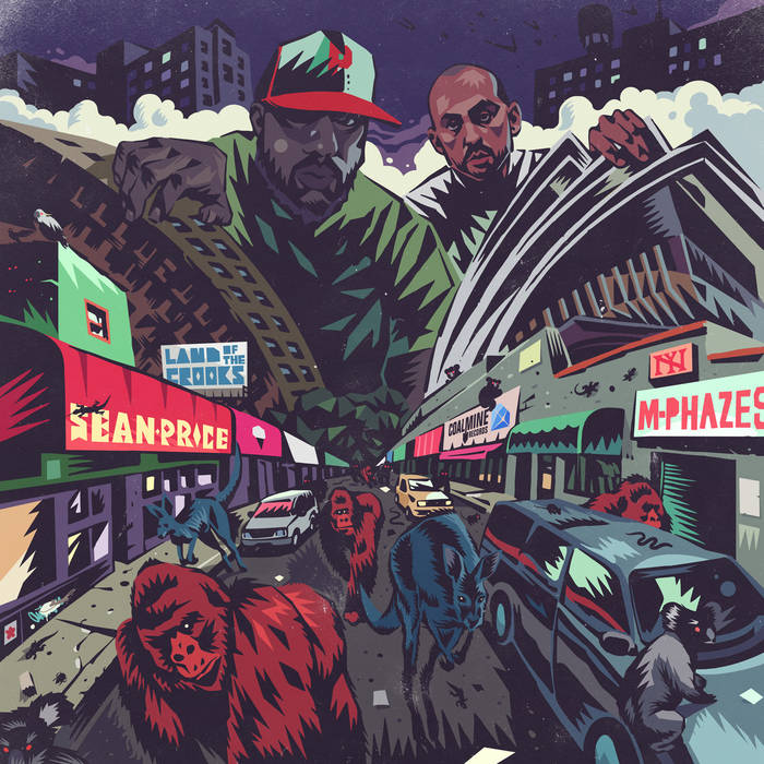 Sean Price & M-Phases - Land Of The Crooks (Coloured)