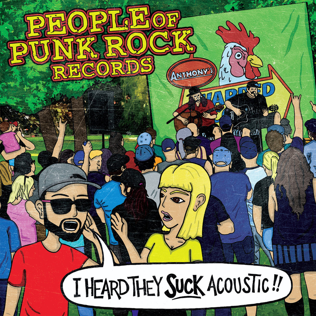 Various Artists - People Of Punk Rock: I Heard They Suck Acoustic (Coloured)