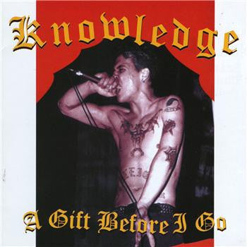 Knowledge - A Gift Before I Go (Red)