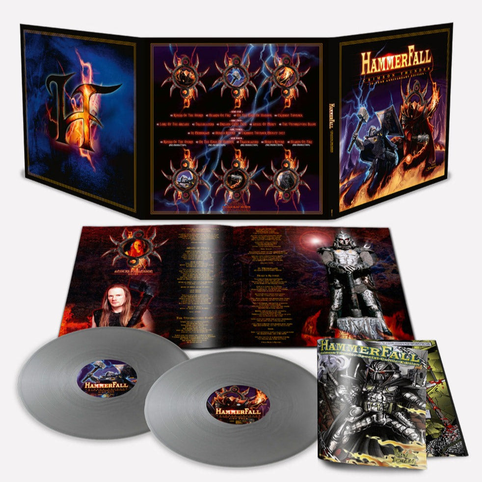 Hammerfall - Crimson Thunder (2LP)(Silver)