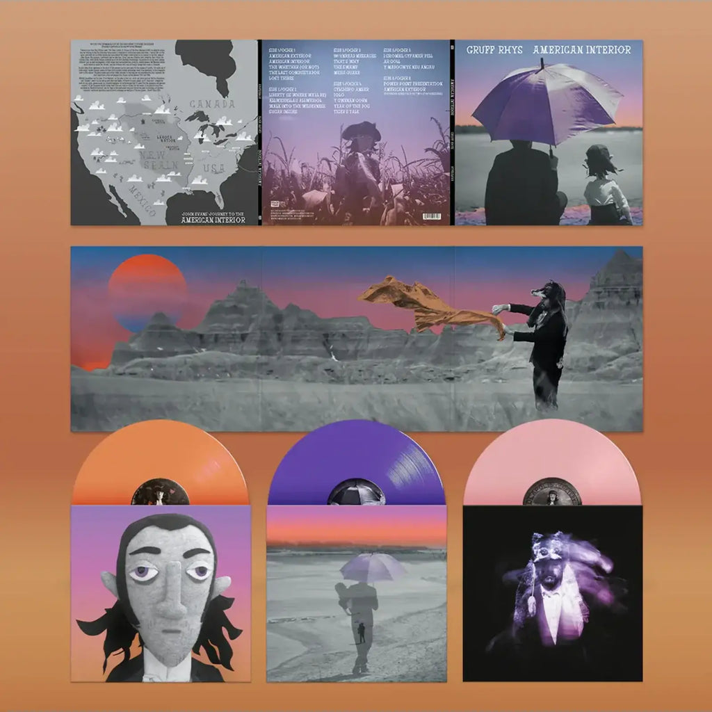 Gruff Rhys - American Interior (3LP)(Coloured)