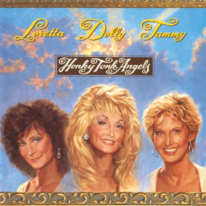 Loretta Lynn, Dolly Parton & Tammy Wynette - Honky Tonk Angels (Coloured)