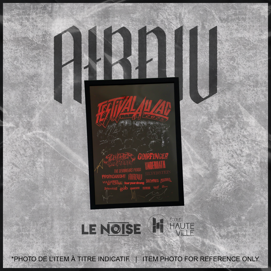 Autographed Poster - Atreyu - Affiche Autographiée