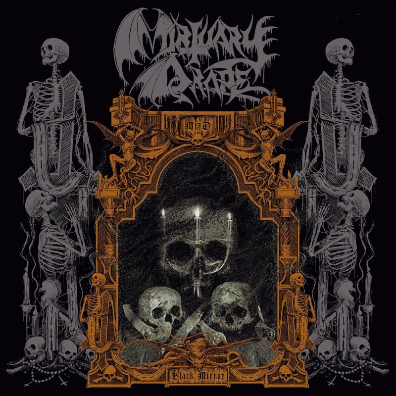 Mortuary Drape - Black Mirror (Grey)