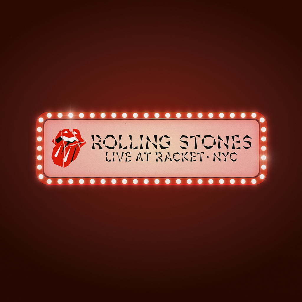 Rolling Stones - Hackney Diamonds Live at Racket NYC (White)