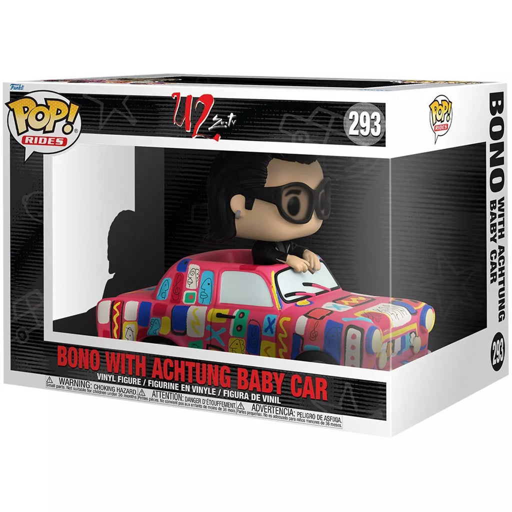 Funko - U2 - Bono With Achtung Baby Car