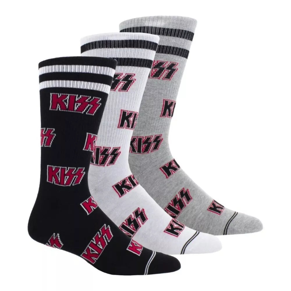 Socks - Kiss - 3 Pack