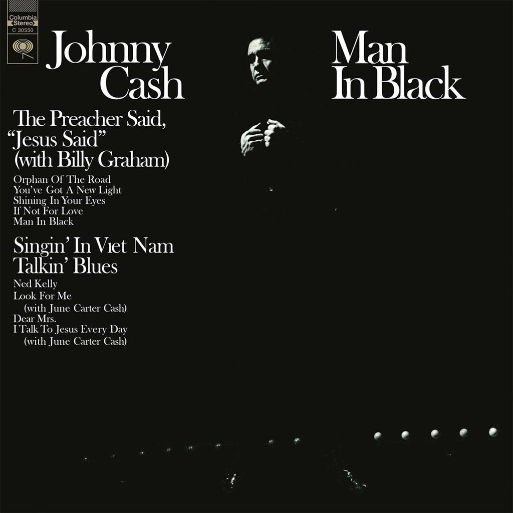 Johnny Cash - Man In Black (Coloured)