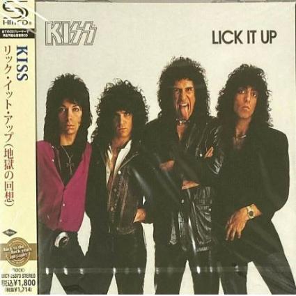 Kiss - Lick It Up (CD)(Japan)