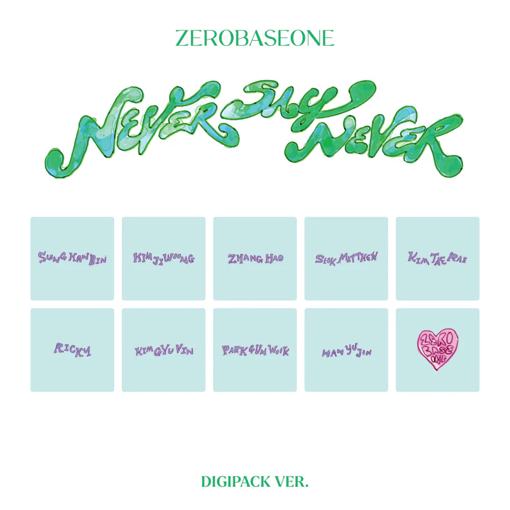Zerobaseone - Never Say Never (CD)
