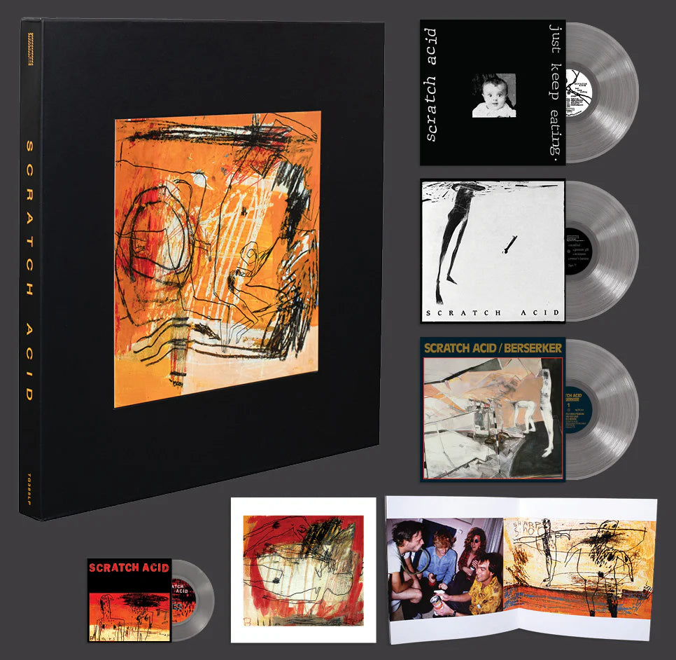Scratch Acid - Scratch Acid Box Set (3LP)(Clear)
