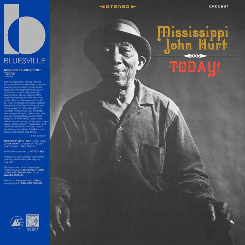 Mississippi John Hurt - Today!