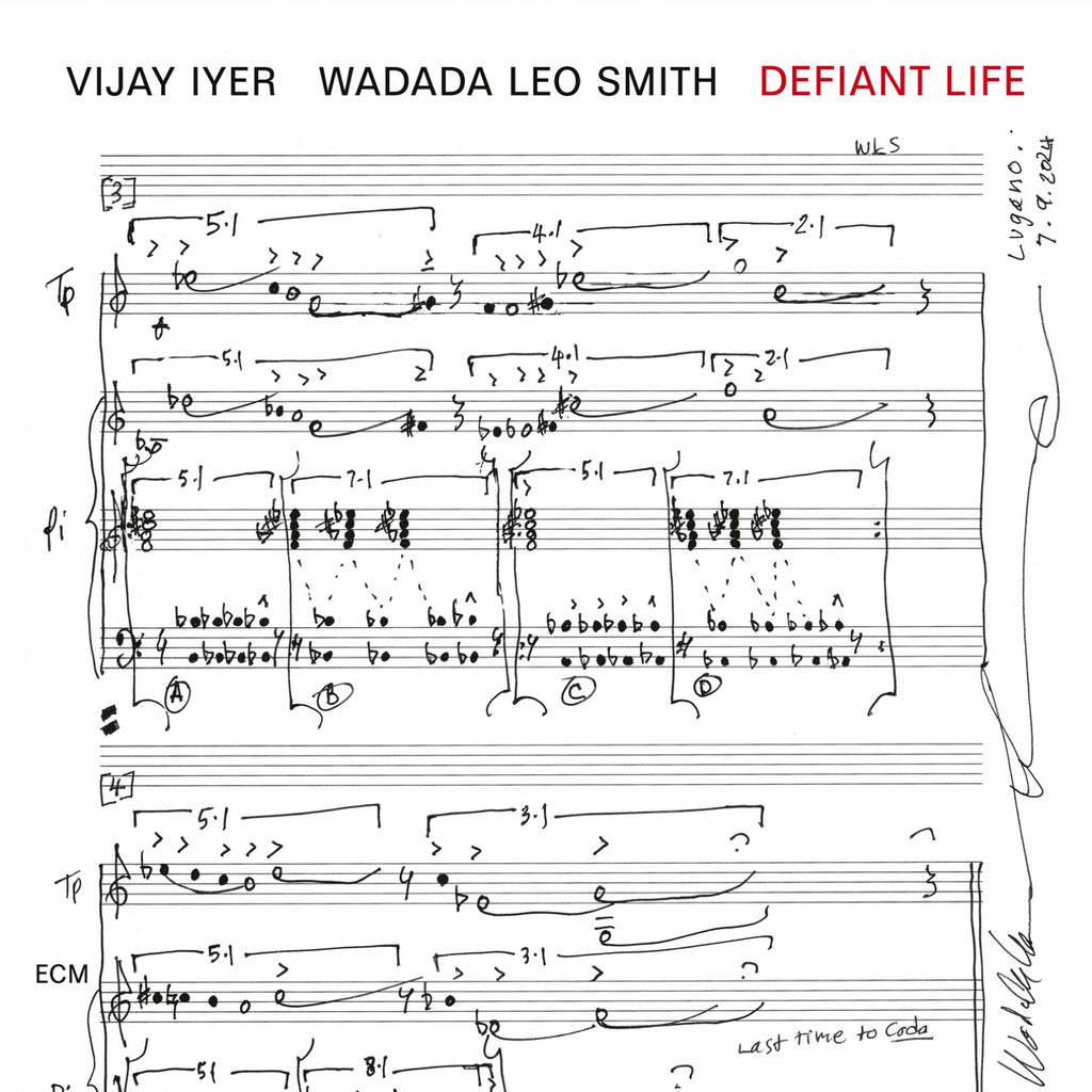 Vijay Iyer & Wadada Leo Smith - Defiant Life