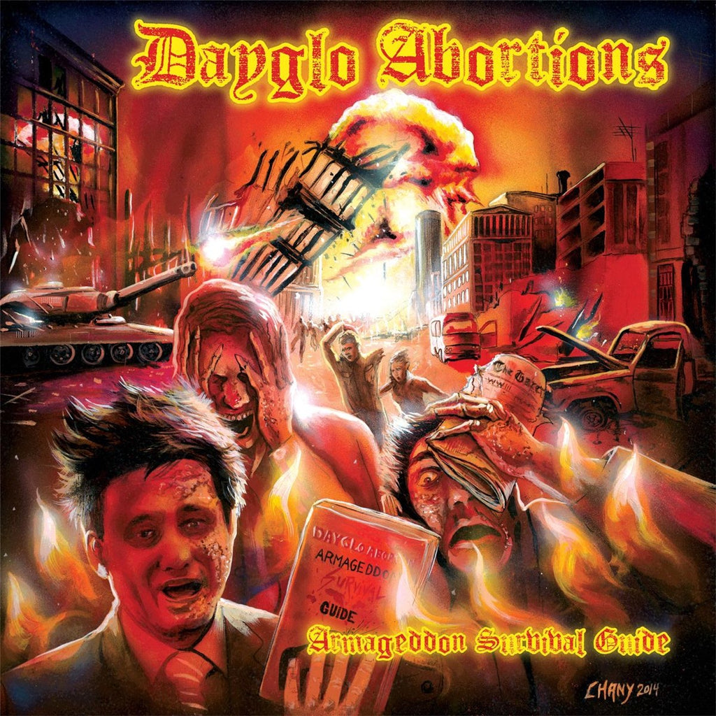 Dayglo Abortions - Armageddon Survival Guide (Red)