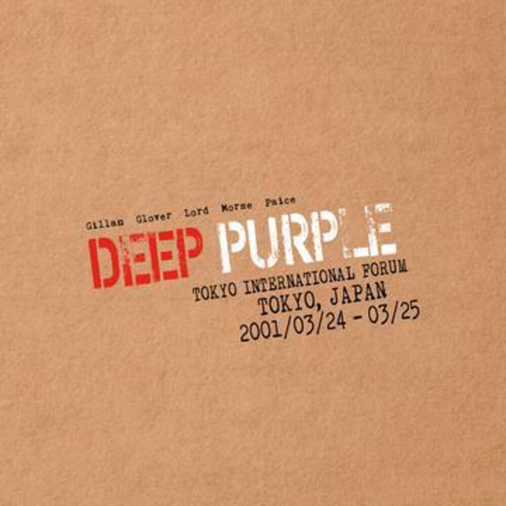 Deep Purple - Live In Tokyo 2001 (4LP)