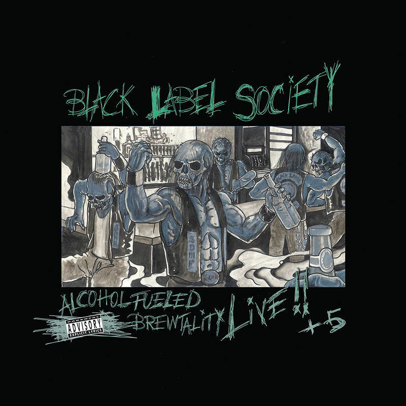 Black Label Society - Alcohol Fueled Brewtality Live (2LP)(Coloured)